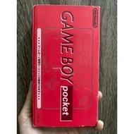 (Box) Nintendo Gameboy Pocket - Red