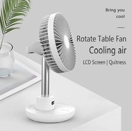 USB充電360旋轉迷你桌面風扇 2ndckp sisckp USB Rechargeable Oscillating 360 Rotating Mini Desk Fan #嬰兒車 BB風扇 掛頸風