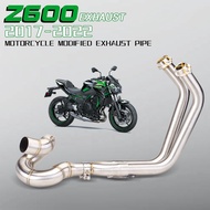 Suitable for z600 ER6N / NINJA650 / VELSYS650 / Z650 stainless steel front exhaust pipe
