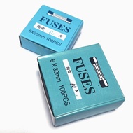 5 * 25/20/6x30mm Ceramic Fuse Pipe Fuse F0.1A 0.5A 0.3A 0.63A 4A7A8A