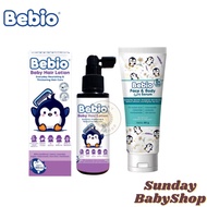 Bebio Baby Serum 80G 2-in-1 Package + Hair Lotion 100ml Moisturizer for Face and Body Skin, Baby Hai