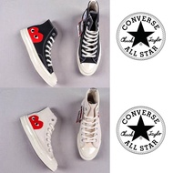 CDG PLAY x Converse Classics Original Authentic Canvas Shoes Shoelace Student Sneaker Rubber Sole Un