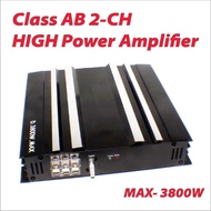 Amplifier Kereta Car Amplifier 2 channel 3800W