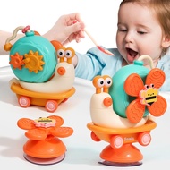 5 in 1 High Chair Toy Suction Cup Rotary Toy Suitable for 6-12 months baby toy Baby tray Strong suction cup bath decompression toy boy Toddler newborn birthday gift