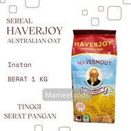 Sereal / Haverjoy Instan Australian Oat Tinggi Serat Pangan 1 Kg / Haverjoy Merah / Halal