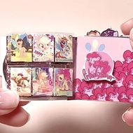 Grab High-value My Little Pony mini Card Book Handmade diy Decompression Doudou Book Biqi Photo Card