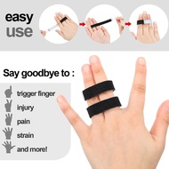 5PCS Finger Buddy Straps Black Buddy Tape Finger Straps With Padded No-Slip Hook and Loop Are A Wash