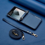 Aesthetic for Samsung Galaxy Z Flip 7FE 7 6 5 4 Case Dust Proof Blue Flip5 Flip6 Flip7 Flip7FE With 