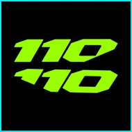 HONDA BEAT FI 110 PAIR STICKER 2 v2 v3