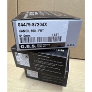04479-87204X G.B.S Front Disc Brake Caliper Repair Kit Perodua Kancil 850