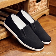 Cloth Shoes Men's Shoes Flat Shoes Black Work Shoes Dad Shoes Hotel Shoes Labor Protection Shoes One