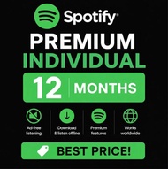 💎特價💎Spotify個人版充值1年 一次性充值12個月 Spotify Premium