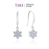 TAKA Jewellery Cresta Diamond Earrings 9K Gold