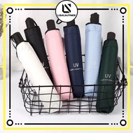 Manual anti-UV umbrella, plain umbrella, folding umbrella, UV protection