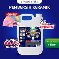 PRIMO Pembersih Porselen, Kamar Mandi, Keramik Ekstra Kuat 4 L