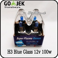 Free Shipping Xenon Halogen Bulb - H3 H7 H11 HB3 HB4 - Blue/Rainbow Glass (br00bsjt)
