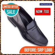 natasha Men's Black School Shoes