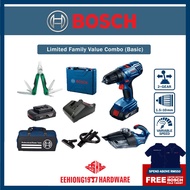 BOSCH Limited Family Value Combo (Basic) GSR 180-LI Cordless Drill/Driver + GAS 18V-1 Cordless Vacuu