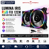 <FAST DELIVERY> AVF GAMING FREAK LUMINA IRIS FIX RGB LED Fan (GF-IRFIX-KIT) 120MM FAN CASING INVASIO