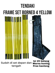 TENDAKI 1SET FRAME TENDA CAMPING TENDAKI BORNEO 4 TENDAKI JAVA 4
