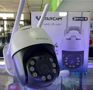 VSTARCAM Smart IP Camera (ความละเอียด3.0MP) CS64 Outdoor (1296P) Wifi ญCamera ภาพสี มีAI+ คนตรวจจับสัญาณเตือน ฟรี Micro SD 32GB พร้อมใช้งาน