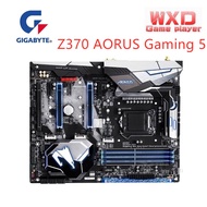 For Gigabyte GA Z370 AORUS Gaming 5 Motherboard LGA 1151 Z370 Used Desktop Mainboard M.2 nvme PCI-E 