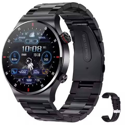 for Samsun Galax S25+ Motorola OPPO Smart Watch HD Screen Bluetooth Call Heart Rate Blood Oxygen Mon