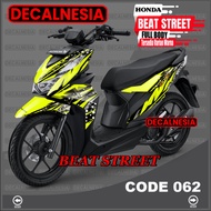 Decal Beat Street New 2021 2022 2023 Full Body 2020 Sticker Motor Racing Stiker Variasi Aksesoris Dekal C62