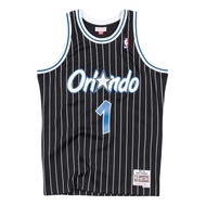 Tracy McGrady Orlando Magic 2003-04 Men's Black Pinstripe Swingman Jersey