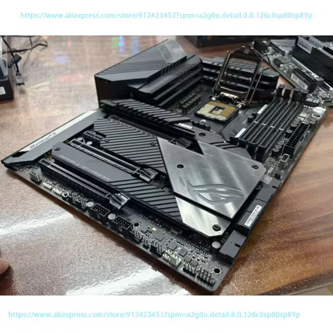 For ASUS ROG MAXIMUS XIII HERO LGA1200 ATX Z590 DDR4 Max 128GB PCIe4.0 M.2 HDMI DP WIFI Fit Intel 10