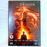 Red Dragon DVD Region 2 PAL Anthony Hopkins Edward Norton Ralph Fiennes UK