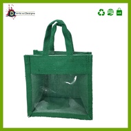 D'Arts and Designs Transparent Small Jute Gift Bag