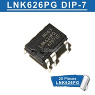 20ชิ้นLNK626PG DIP-7 LNK626 626PG DIP7สวิทช์การจัดการพลังงานชิปใหม่เดิม