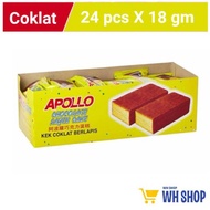 APOLLO CAKE COKLAT BERLAPIS