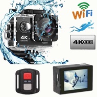 4K Action Camera WiFi Connection 90 Minutes Battery Life Outdoor Camera Wide Angle DV Cycling Diving