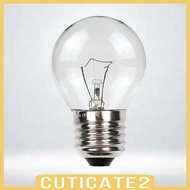 [Cuticate2] Oven Light Bulb Desk Lamp 40 Watt Appliance Light Bulb for E27 Medium Base