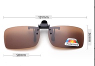 คลิปออน ( clip on ) กัน UV400 Polarized ตัดแสงสะท้อน ( มี4สี)