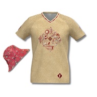 T-shirt Formosa Trail CREAM+HAT