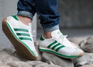 白布+綠條 ※台北快貨※全新正品 Adidas ORIGINALS Country OG 愛迪達經典復古潮鞋 2.0