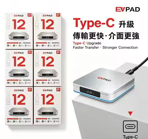 [Genuine]Evpad 12p korea tv box 2026 Original store 4g64g global set top box hot in Canada UK Japan 