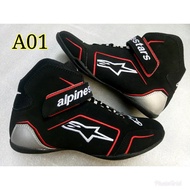 Sepatu Drag Touring Motor Alpinestar Sparco 01 ORIGINAL