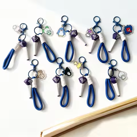 Idol SUPER JUNIOR New Acrylic Silicone Keychain Backpack Ornament Heechul Donghaan Yesung Eugene Siw