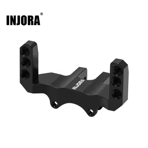 INJORA CNC Aluminum Servo Mount for Axial SCX24 1/24 Scale RC Crawler (INJS11)