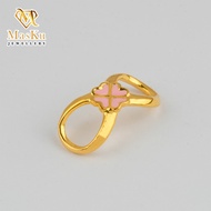 MasKu 22K Gold Jewellery Charm / Barang Kemas 916 Charm Infinity Flower MKJH180766 1.57gram