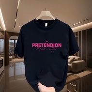 Elevendays Trendy Oversized Tshirt Black Illusions Baju T Kasual Lelaki Wanita Boxy Fit Cotton Tee U