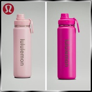 Lululemon Bottle 24oz/710ml Sports Water Bottle Portable Wide Mouth Water Bottles Double Insulated I