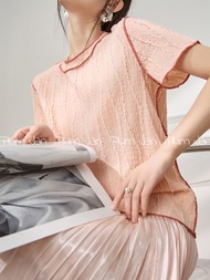 PlumJan | เสื้อยืดสีชมพูลายพิเศษสำหรับผู้หญิง OOTD