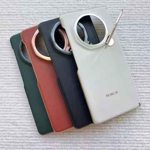 Original Leather Phone Case For Honor Magic V3 Shockproof Back Cover Bumper For HONOR Magic V3 5G PU