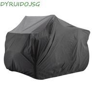 DYRUIDOJSG ATV Cover, Heavy Duty Waterproof 4 Wheeler Quad Bike Storage Cover, Durable Windproof Tea