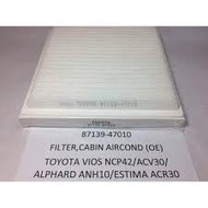 Cabin Air Filter TOYOTA Vios NCP42/ ESTIMA ACR30/ ALPHARD ANH10